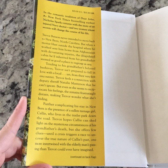 NICHOLAS SPARKS Bundle of 2 Hardcover Books - Picture 3 of 5